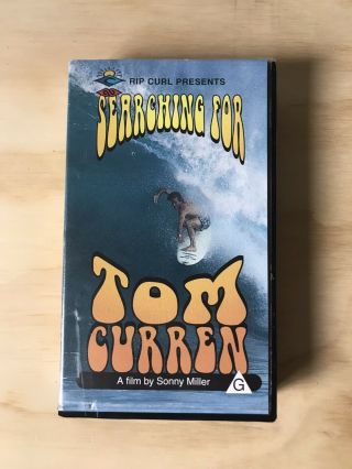 Searching For Tom Curren,  Surfing Vhs,  Rip Curl,  Sonny Miller,  Rare Surf Film