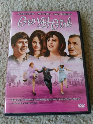 Georgy Girl (dvd,  2005,  Widescreen) Rare Charlotte Rampling,  James Mason Comedy
