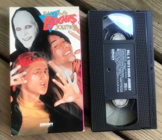Bill And Teds Bogus Journey VHS Rare OOP Tape 3
