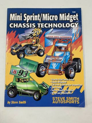 Mini Sprint / Micro Midget Chassis Technology Pb 2001 Steve Smith Autosport Rare