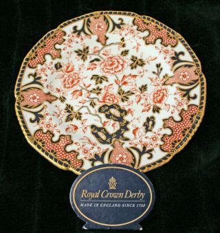 Royal Crown Derby Rare Imari Plate 10.  5ins Pattern No2224