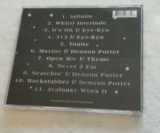 Eminem Infinite CD 2009 reissue Arelis Records Slim Shady LP Soul Intent rare 3