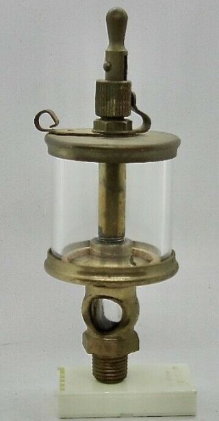 Lunkenheimer No.  1 1/2 Fig 1300 Sentinel Brass Oiler Hit Miss Gas Engine Antique