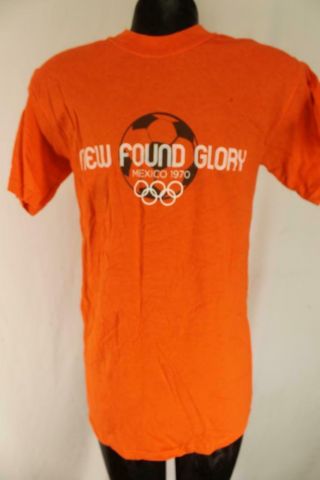 Found Glory Rare Oop Tee Shirt Mexico 1970 Punk Rock Small