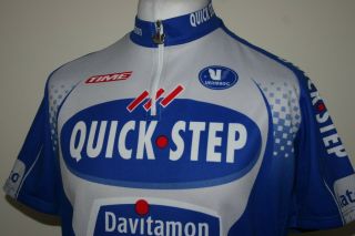 Vermarc Quick Step Davitamon Latexco Rare Vintage Cycling Jersey Shirt 6 / Xxl