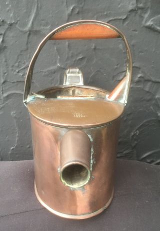 Antique Bulpitt & Sons Copper Watering Can Arts And Crafts C 1911 3
