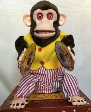 Yamani Jolly Chimp Monkey Toy Story Naughtiness Playing Cymbals Rare Sa23