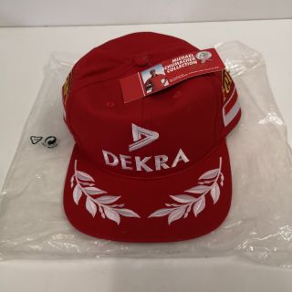 Michael Schumacher Ferrari F1 Team Cap One Size Dekra Now Rare