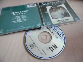 Rare Earth : Get Ready Cd Album Motown Magic Key In Bed Tobacco Road Get Ready