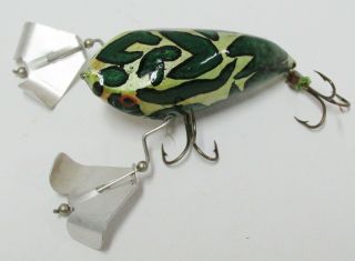 Vintage Prototype Handmade Frog Lure By Jim Long From Kentucky