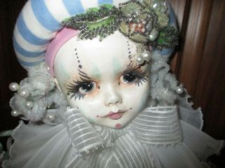 Vintage Rare Lynn West Origina Clown Doll 1 of 50 retail 2100.  00 music box NR 2