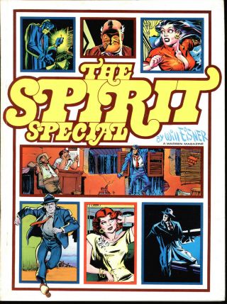Warren Magazines The Spirit Rare Special By Will Eisner Full Color