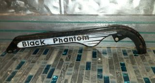Vintage Schwinn Scrambler Phantom Chain Guard Old School Bmx Rare Black