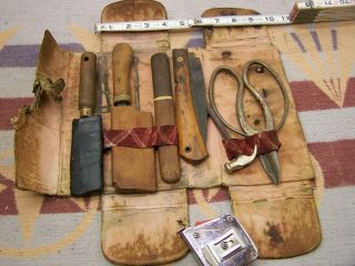 Old Rare Botanist Surgical Field Kit For Grafting Trees And Plants Relisted