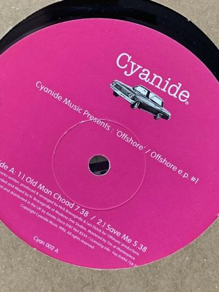 Chicane Offshore Cyanide 12 Inch 4 Track Rare