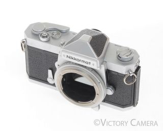 Rare Nikon Nikkormat Fs (meterless) Camera Body