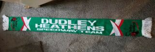 Very Rare Dudley Heathens Speedway Scarf - 