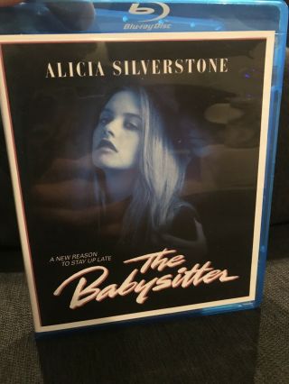 The Babysitter (blu - Ray Disc,  2015) Alicia Silverstone Rare & Oop Htf