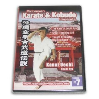 Okinawan Uechi Ryu Karate,  Kobudo Legends 7 Dvd Kanei Uechi Rs0613 Kanbun Rare