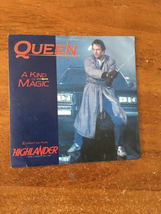 Queen " A Kind Of Magic " Rare French Press 7 " Great Diff Lambert P/c - Ex/ Ex