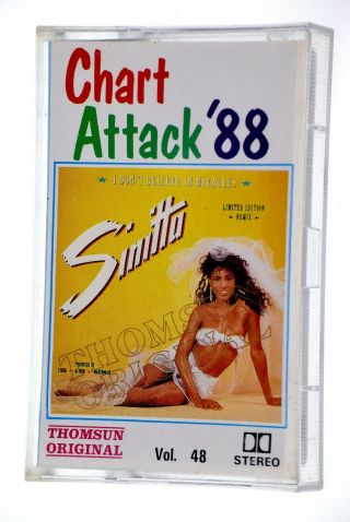 Chart Attack 88 Vol 48 Rare Thomsun Cassette Tape Album Boxed Complete