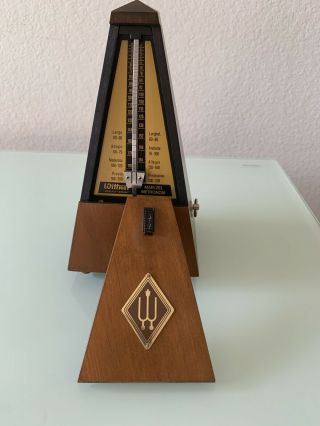 Wittner Maelzel German Metronome Wood Matte Finish