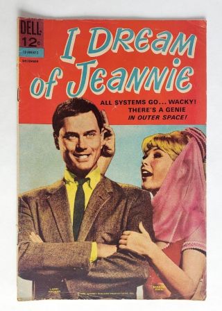 1966 I Dream Of Jeannie Comic Book Dell Rare Issue