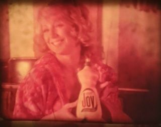 16mm Tv Commercial Advertisement Terri Garr Joy Dishwashing Film 1970s Rare Usa