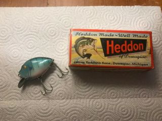 HEDDON Spook 9630 BGL Punkinseed And Box VINTAGE Plastic FISHING LURE 2