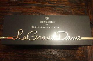 Limited Veuve Clicquot Charlotte Olympia Lagrande Dame Rare Champagne Box