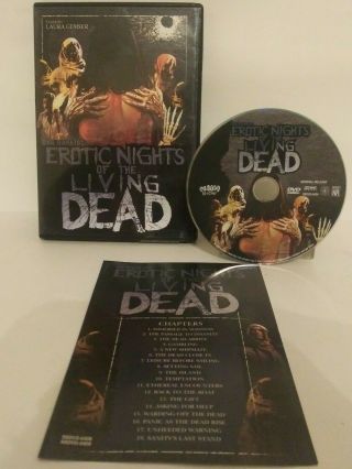 Erotic Nights Of The Living Dead Dvd Disc Rare Oop Out Of Print.