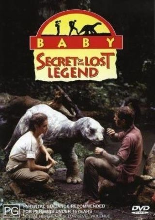 Baby - Secret Of The Lost Legend (dvd) Region 4 Rare Oop Disney Dinosaur Gc