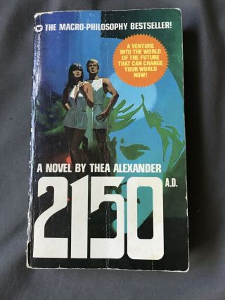 2150 A.  D.  By Thea Alexander Paperback Rare