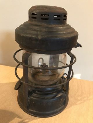 Embury No.  25 Luck - E Lite Kerosene Lantern Railroad / Antique