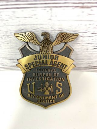 Rare Fbi Jr Special Agent Police Collector 