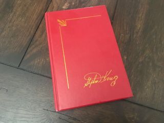 Rare Stephen King Red Leather Library Night Shift