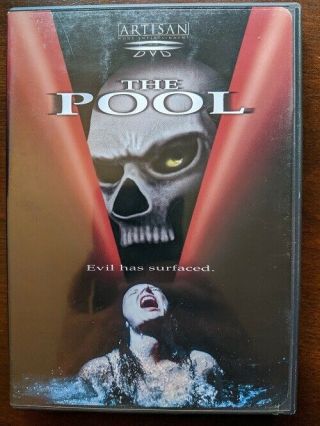 The Pool Dvd Out Of Print Rare Artistan Horror Cult James Mcavoy Oop