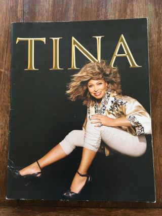 Tina Turner 50th Anniversary Europe Tour 2009 Programme - Rare