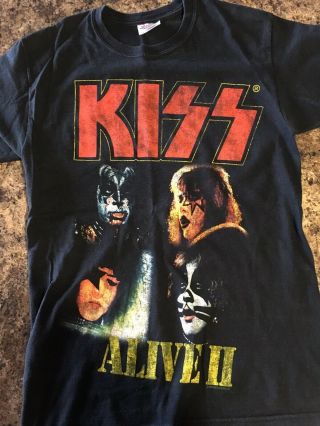 Kiss Alive Ii T - Shirt Rare Authentic Official