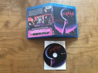 Scream 1981 Blu Ray Code Red Horror Classic 2k Scan Oop Very Rare