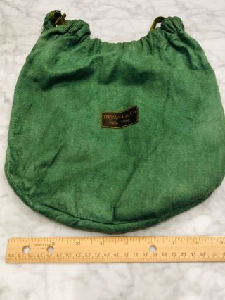 Antique Tiffany Sterling Bowl Felt Storage Bag