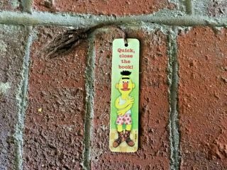 Vintage 1980 " Bert " Sesame Street Muppets Funny Antioch Bookmark 80 
