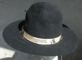 Rare Vintage Red Ryder Cowboy Hat - Size 6 3/4