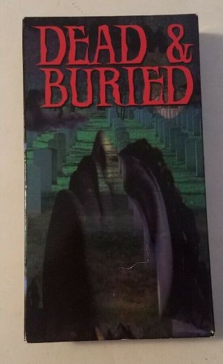 Dead And Buried 1998 Substance Video Vhs Rare Vhs Version Horror Terror