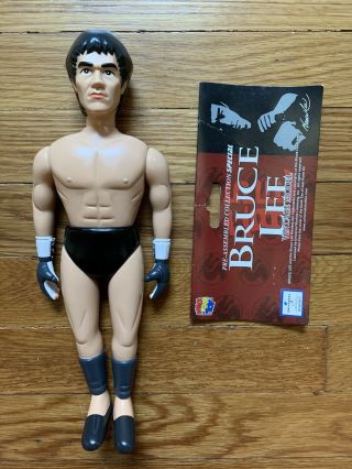 Medicom Toy Bruce Lee Jeet Kune Do Sofubi Figure Toy 2000 Japan Exclusive Rare