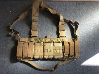 Rare Eagle Industries Le Chest Rig W/ 2 Tactical Tailor 3 Mag Pouches (multicam)