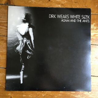 Adam & The Ants - Dirk Wears White Sox - 1st Press 1979 - Rare Vinyl Lp