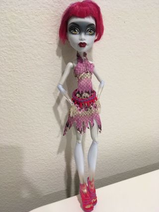 Monster High Create A Monster Ghost Girl Doll Complete Wig Cam Mattel Rare