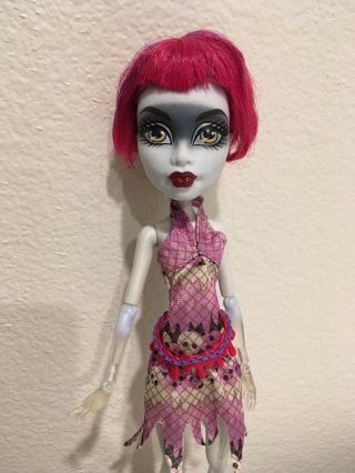Monster High Create A Monster Ghost Girl Doll Complete Wig CAM Mattel RARE 2