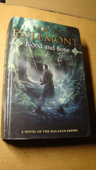 Esslemont Blood And Bone Rare 1st Edition Malazan Steven Erikson Hbdj